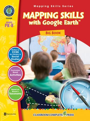 cover image of Mapping Skills with Google Earth Big Book